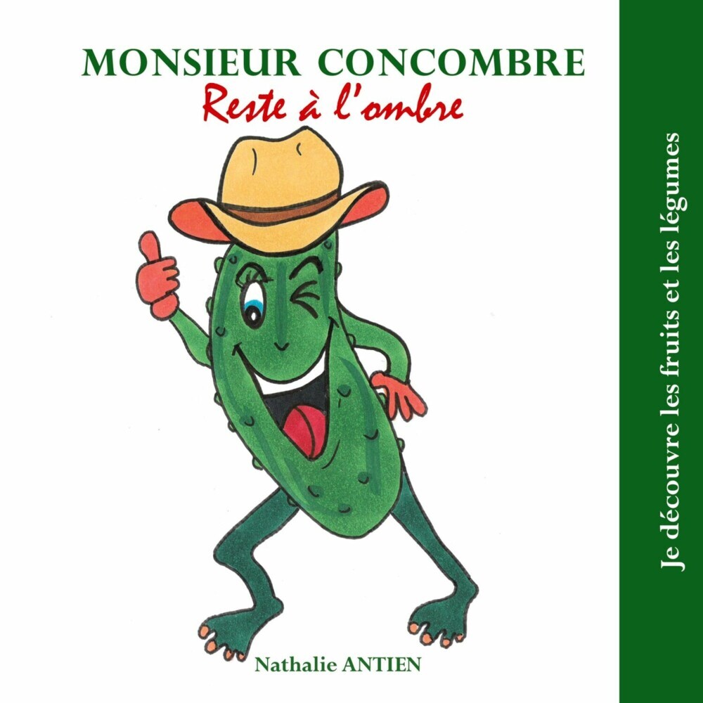 Monsieur Concombre reste a l'ombre main product photo