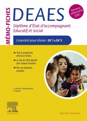Mémo-fiches DEAES - Diplôme d'Etat d'Accompagnant Educatif et Social