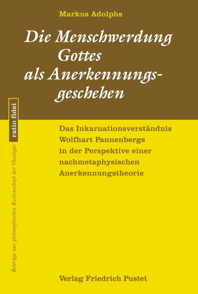 Die Menschwerdung Gottes als Anerkennungsgeschehen main product photo