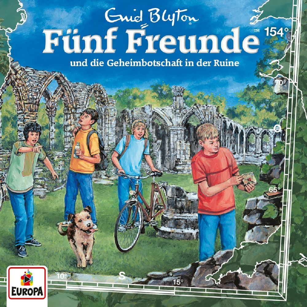 Fünf Freunde und die Geheimbotschaft in der Ruine, 1 Audio-CD (Longplay) main product photo
