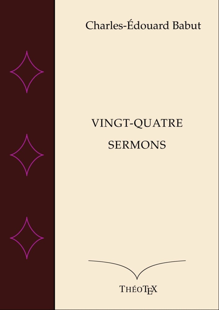 Vingt-quatre Sermons main product photo