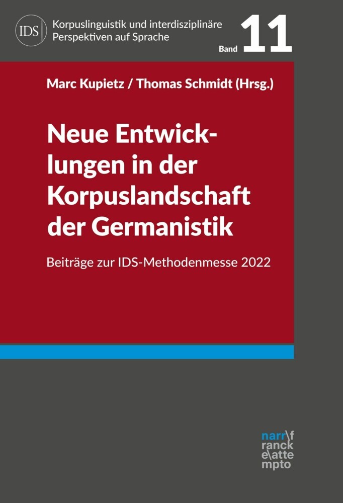Neue Entwicklungen in der Korpuslandschaft der Germanistik main product photo