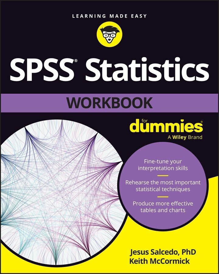 SPSS Statistics Workbook For Dummies main product photo
