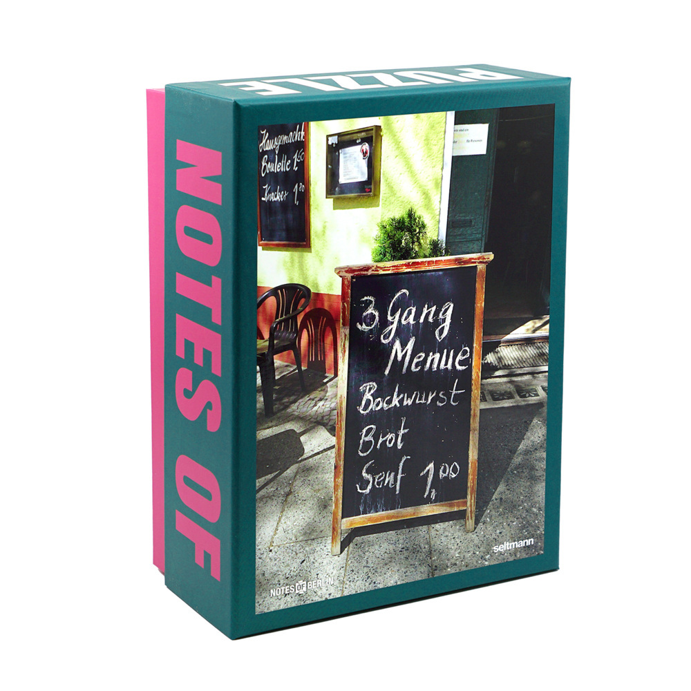 1.000 Teile Puzzle Notes of Berlin. Motiv "Drei Gänge Menü" main product photo