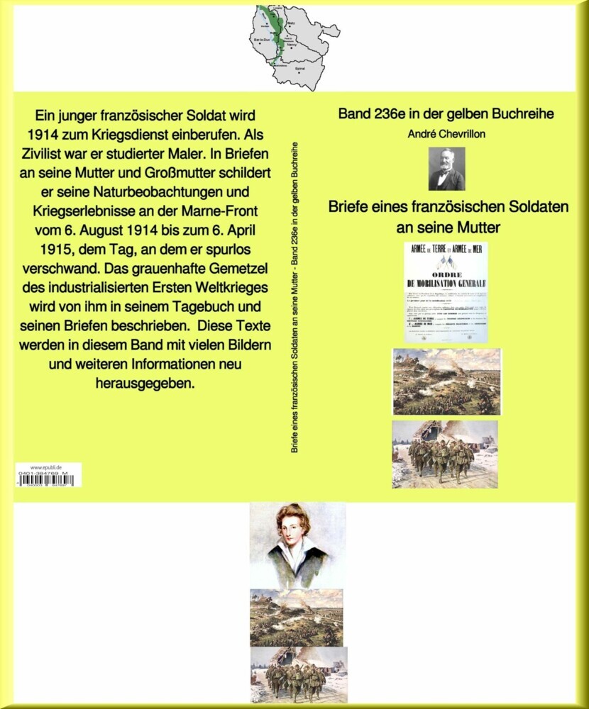 Briefe eines französischen Soldaten an seine Mutter - Band 236e in der gelben Buchreihe - bei Jürgen Ruszkowski main product photo