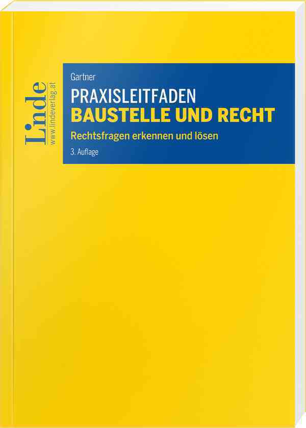 Praxisleitfaden Baustelle und Recht main product photo