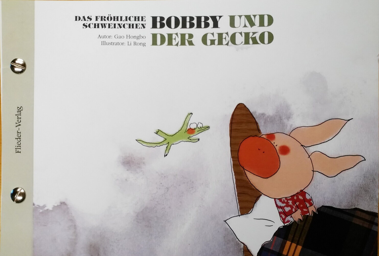 Das fröhliche Schweinchen Bobby und der Schmetterling / Das fröhliche Schweinchen Bobby und der Gecko (Deutsch & Chinesisch) main product photo