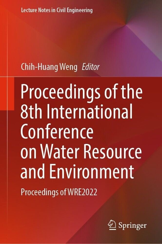 Proceedings of the 8th International Conference on Water Resource and Environment main product photo