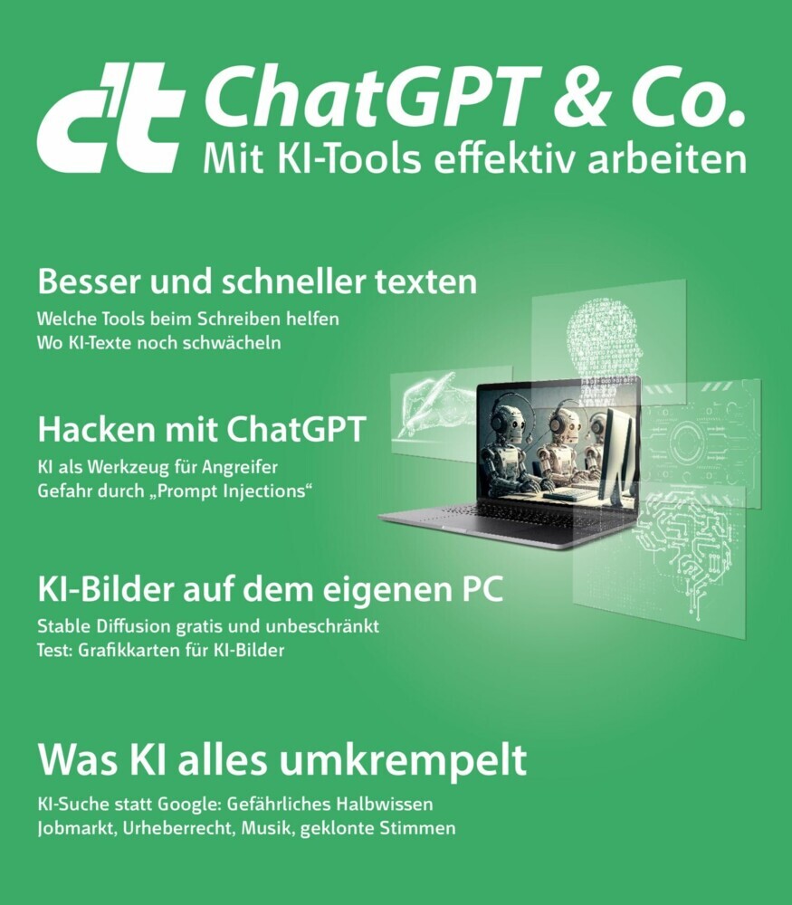 c't ChatGPT & Co. main product photo