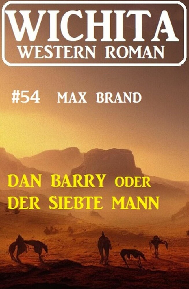 Dan Barry oder Der siebte Mann: Wichita Western Roman 54 main product photo