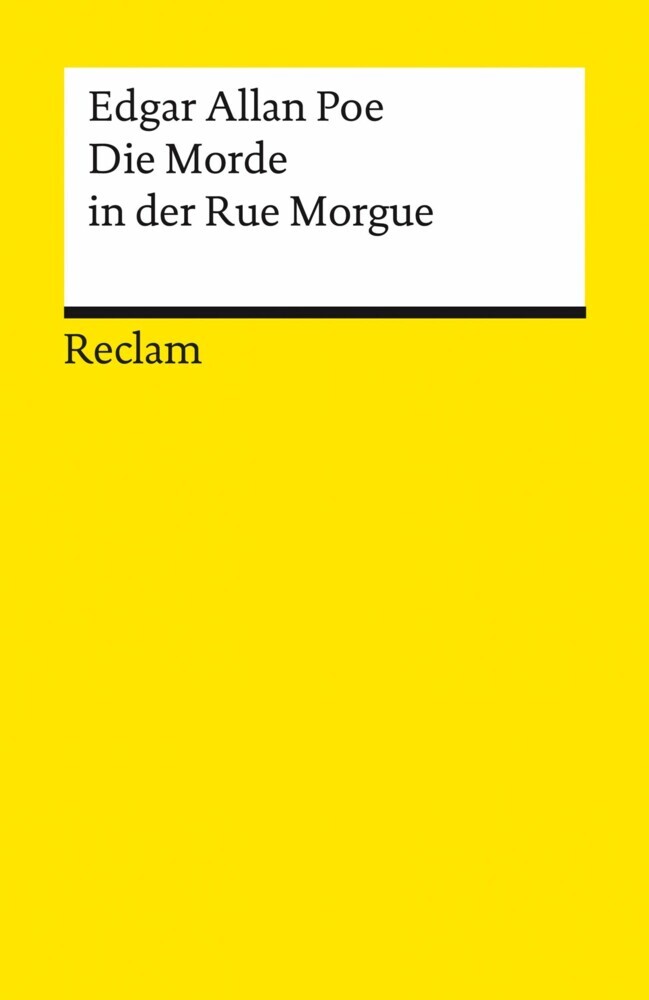 Die Morde in der Rue Morgue main product photo