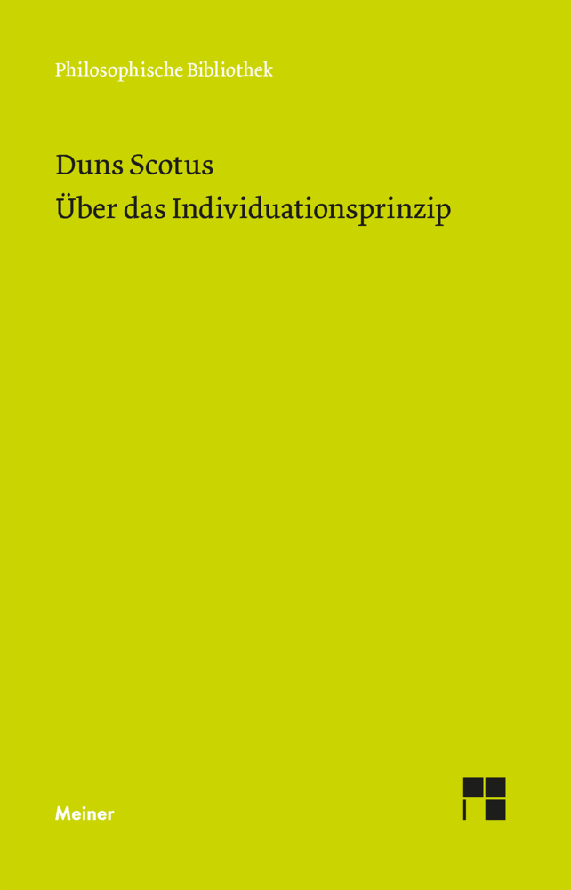Über das Individuationsprinzip main product photo
