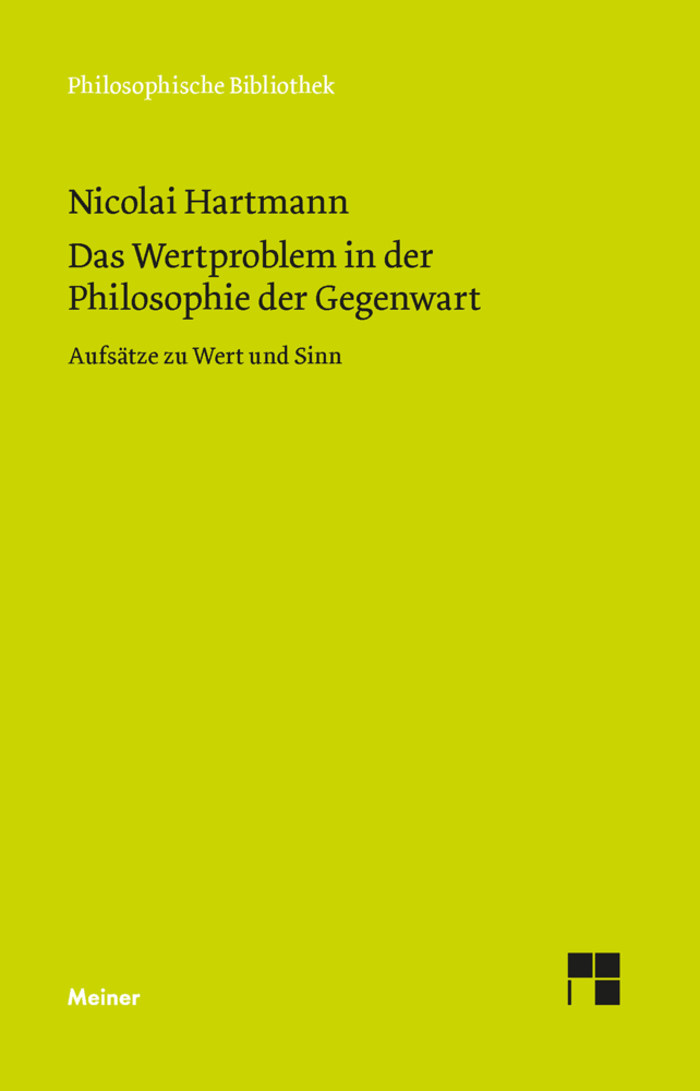 Das Wertproblem in der Philosophie der Gegenwart main product photo