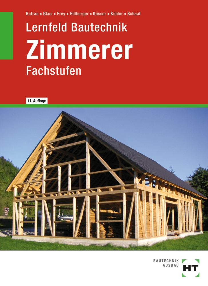 eBook inside: Buch und eBook Lernfeld Bautechnik Zimmerer, m. 1 Buch, m. 1 Online-Zugang main product photo
