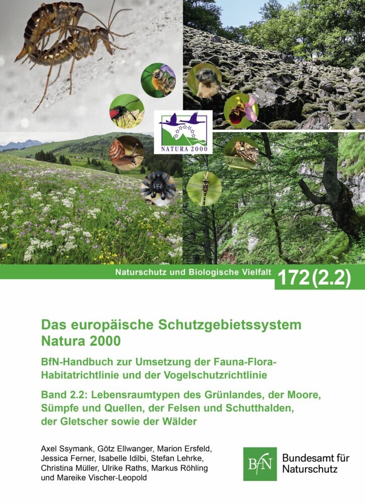 Das europäische Schutzgebietssystem Natura 2000 Band 2.2 Lebensraumtypen main product photo