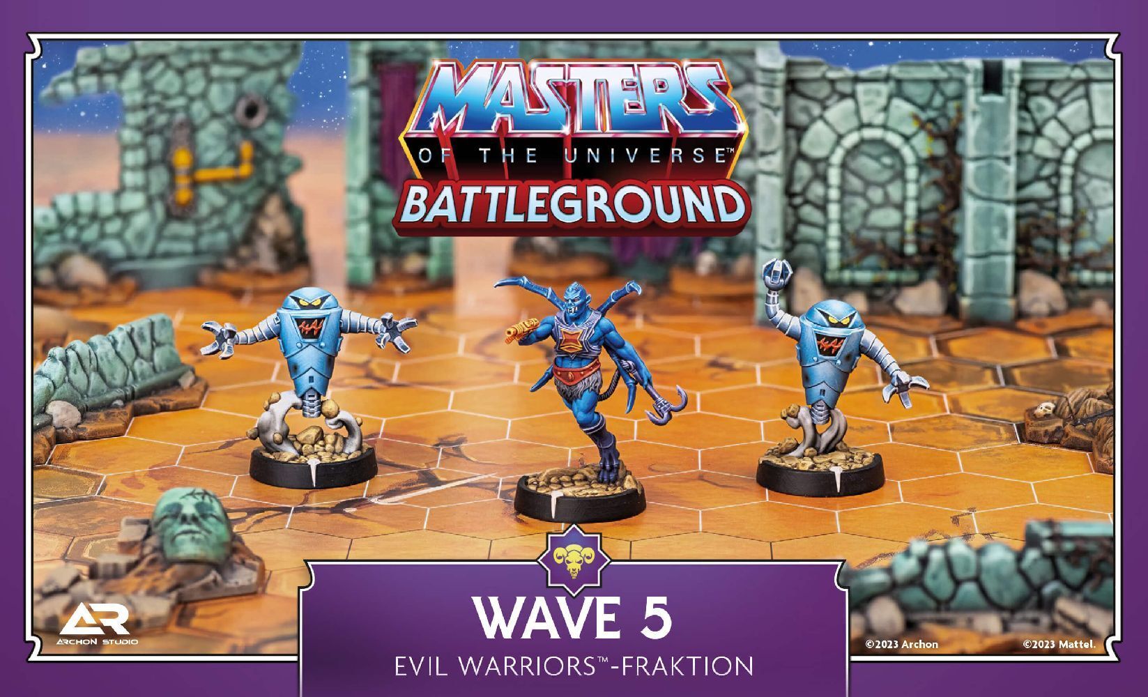 Masters of the Universe Battleground - Wave 5 Evil Warriors-Fraktion main product photo