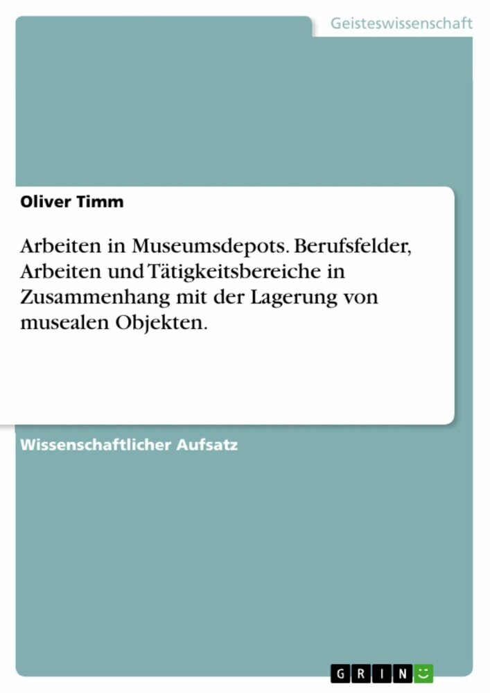 Arbeiten in Museumsdepots. Berufsfelder, Arbeiten und Tätigkeitsbereiche in Zusammenhang mit der Lagerung von musealen Objekten. main product photo