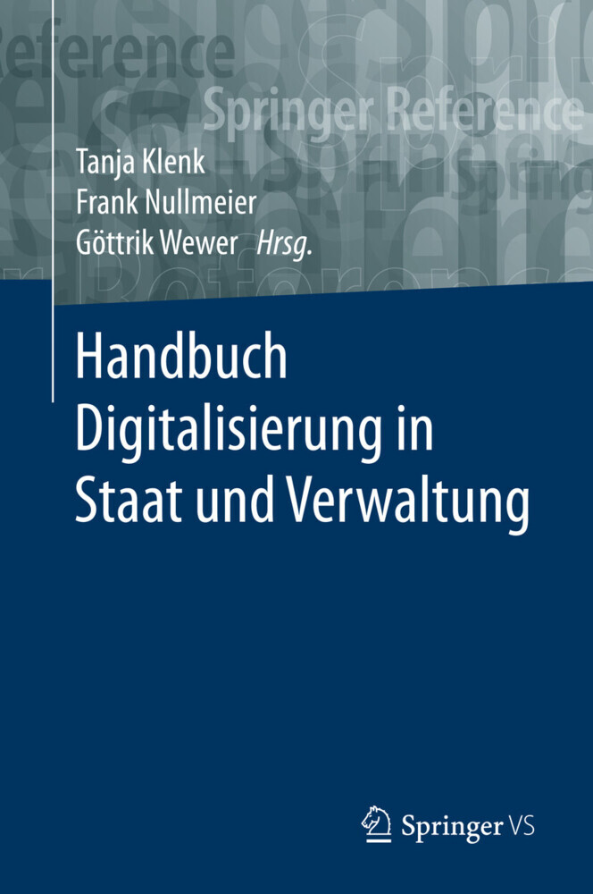 Handbuch Digitalisierung in Staat und Verwaltung main product photo