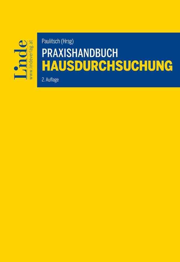 Praxishandbuch Hausdurchsuchung main product photo