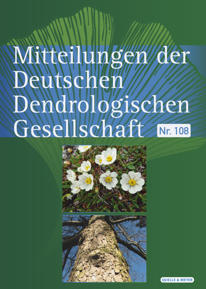 Mitteilungen der Deutschen Dendrologischen Gesellschaft main product photo