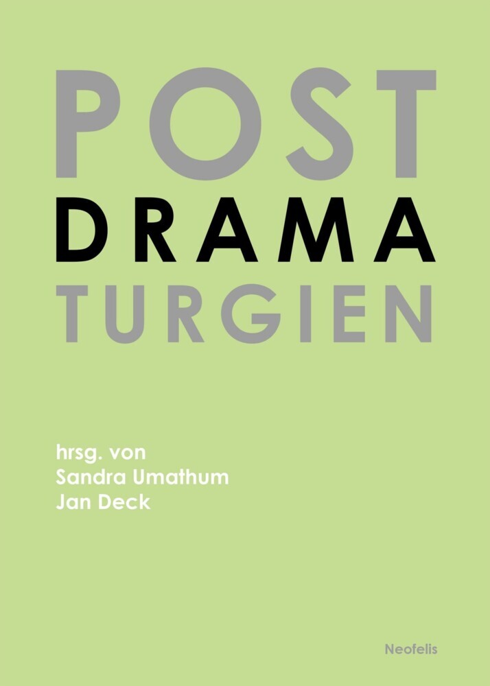 Postdramaturgien main product photo