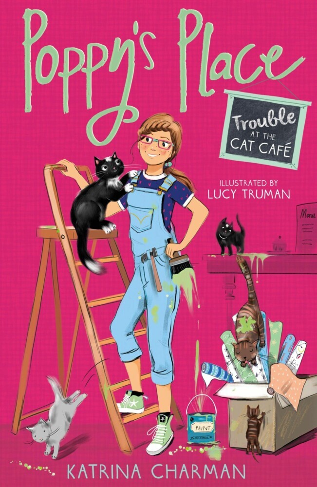Trouble at the Cat Café main product photo