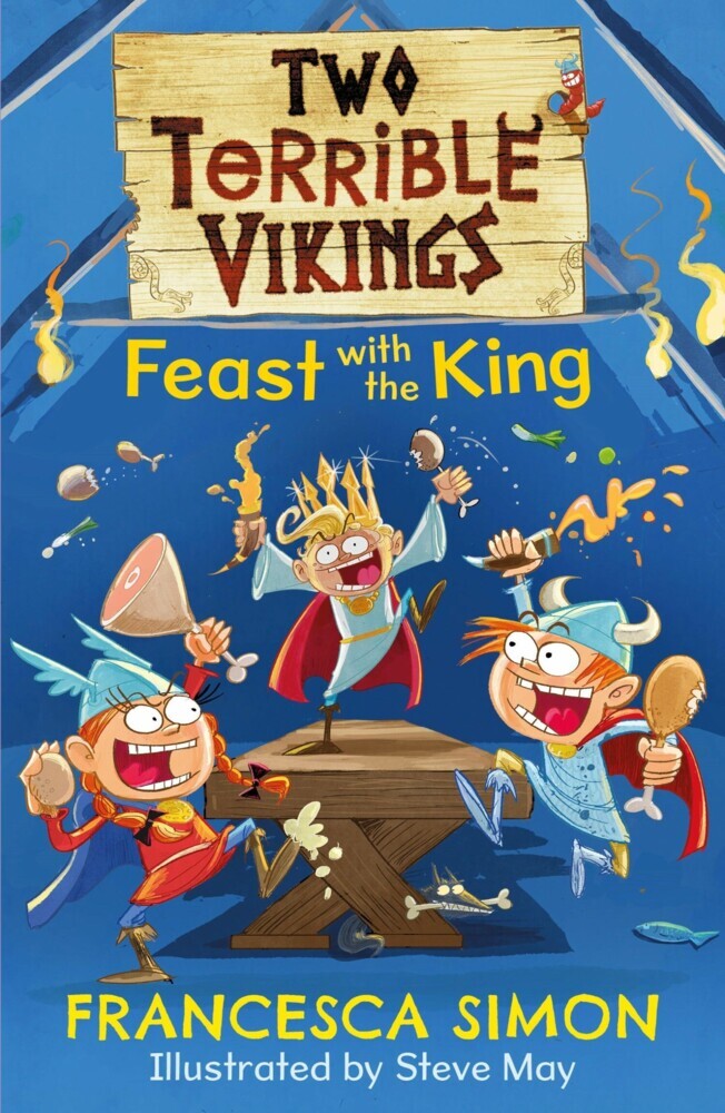 Two Terrible Vikings Feast with the King main product photo