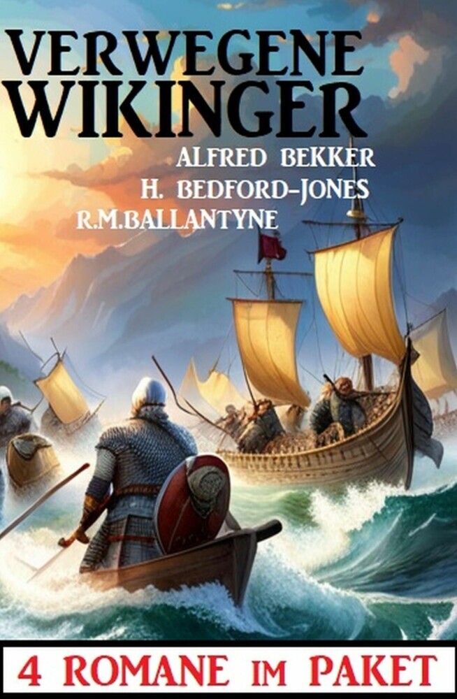 Verwegene Wikinger: 4 Romane im Paket main product photo