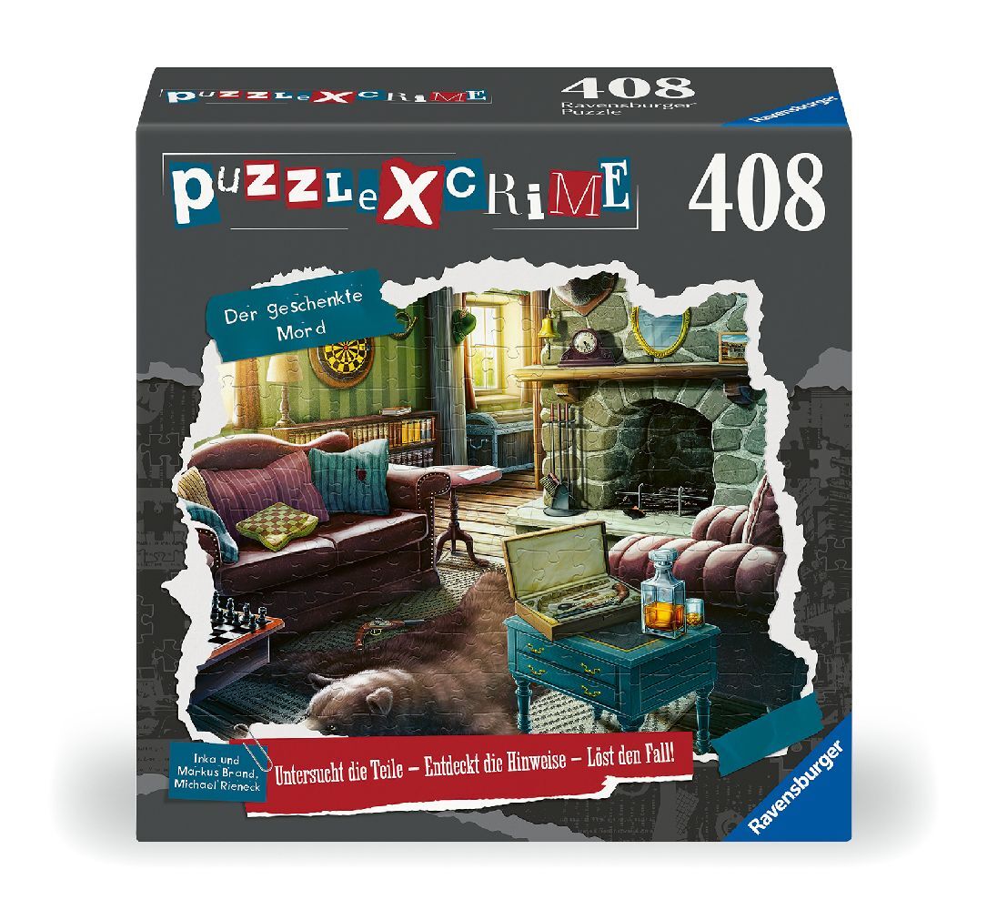 Puzzle X Crime: Der geschenkte Mord main product photo