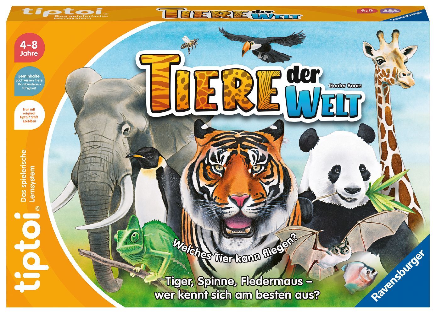 tiptoi® Tiere der Welt main product photo