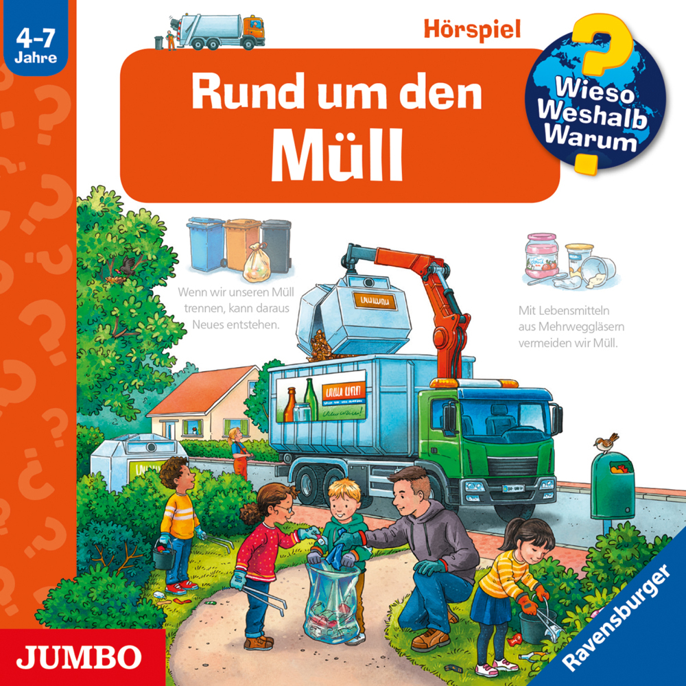 Wieso? Weshalb? Warum? Rund um den Müll, Audio-CD main product photo