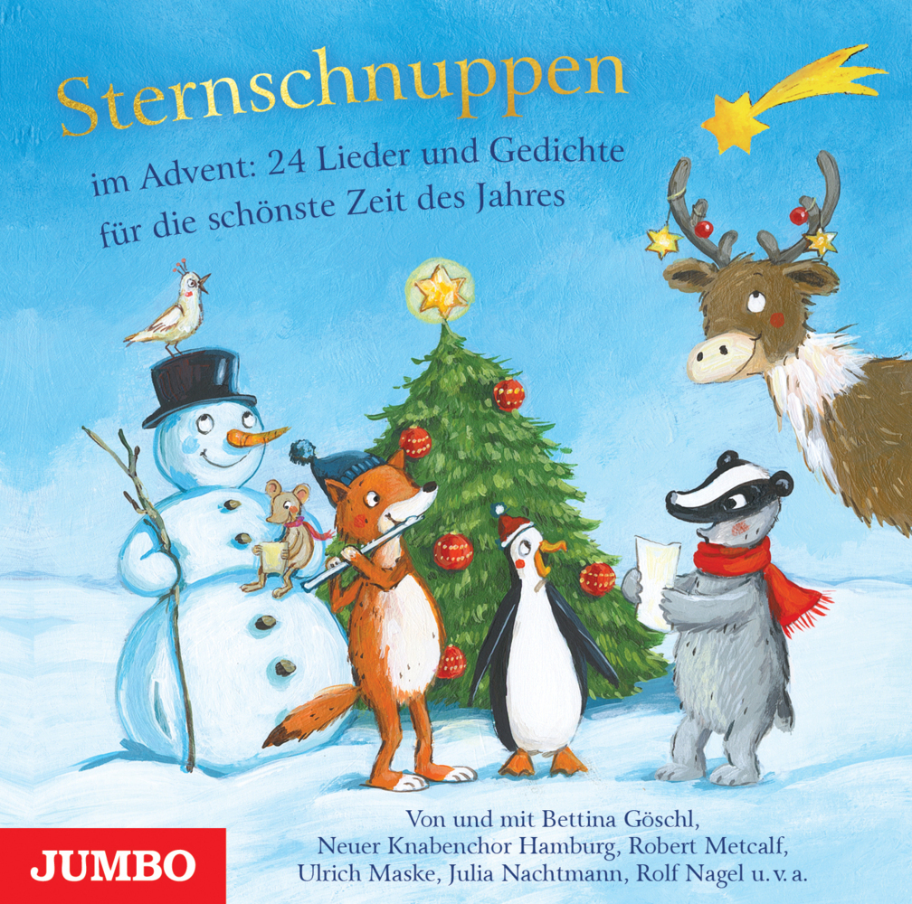 Sternschnuppen im Advent. 24 Lieder und Geschichten für die schönste Zeit des Jahres, Audio-CD main product photo