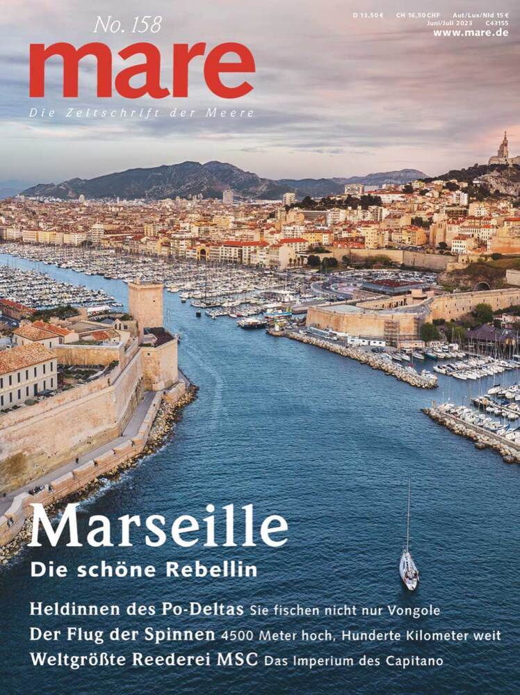 mare - Die Zeitschrift der Meere / No. 158 / Marseille main product photo