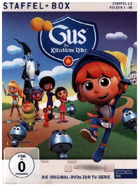 Gus - Der klitzekleine Ritter. Staffel.1.1, 2 DVD main product photo
