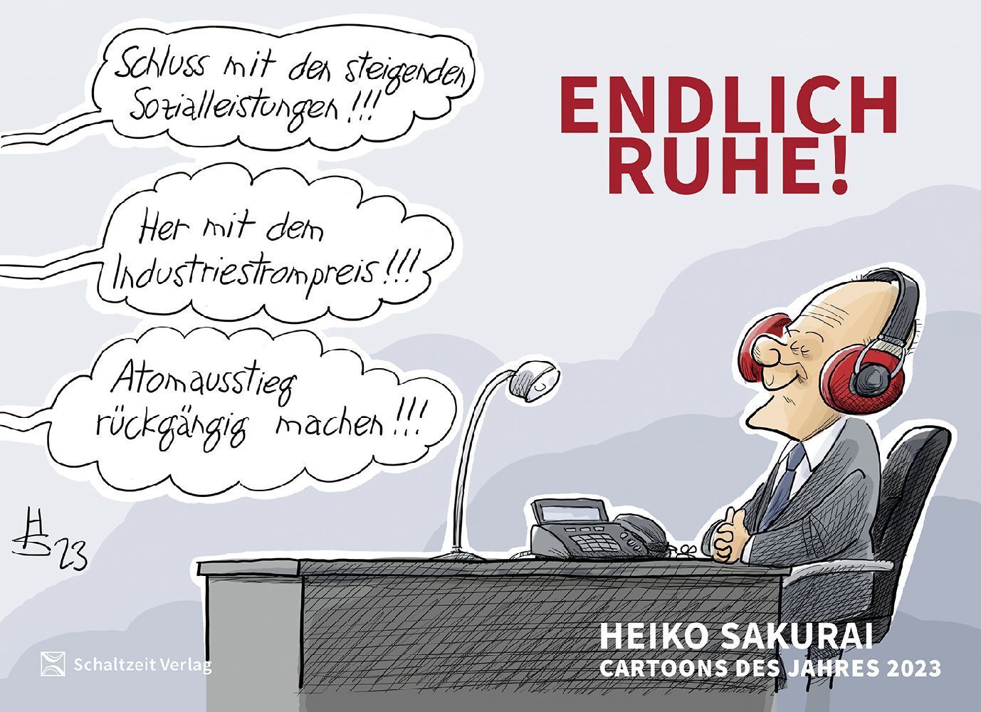 Endlich Ruhe! - Sakurai Cartoons des Jahres 2023 main product photo