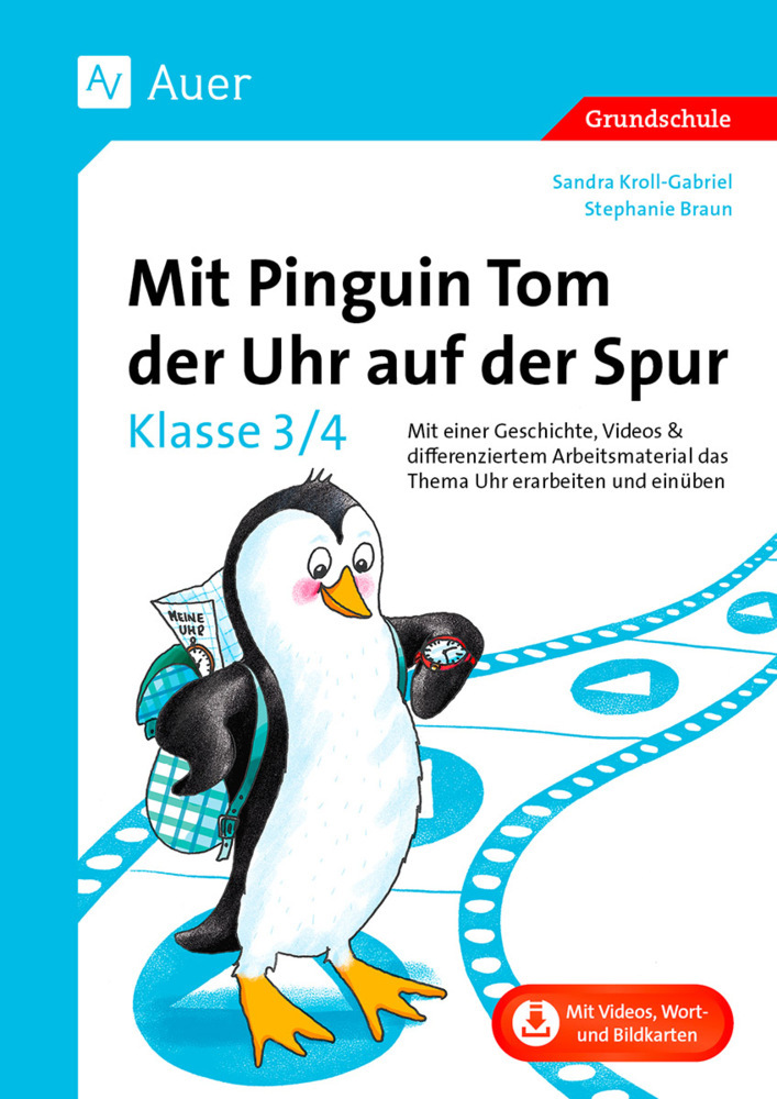Mit Pinguin Tom der Uhr auf der Spur - Klasse 3/4 main product photo