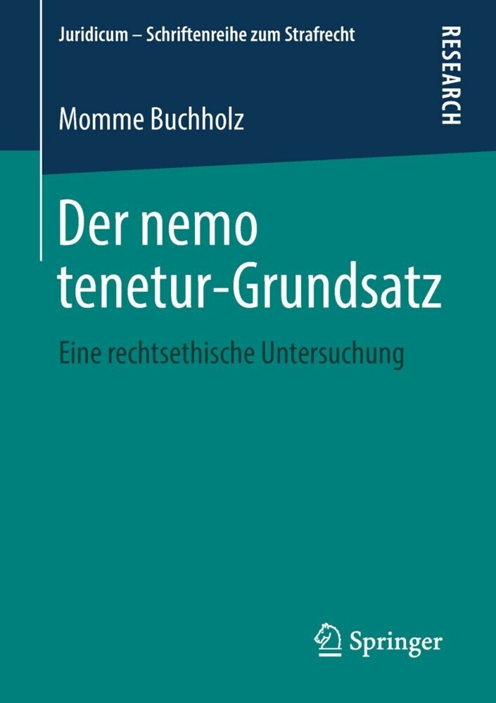 Der nemo tenetur-Grundsatz main product photo