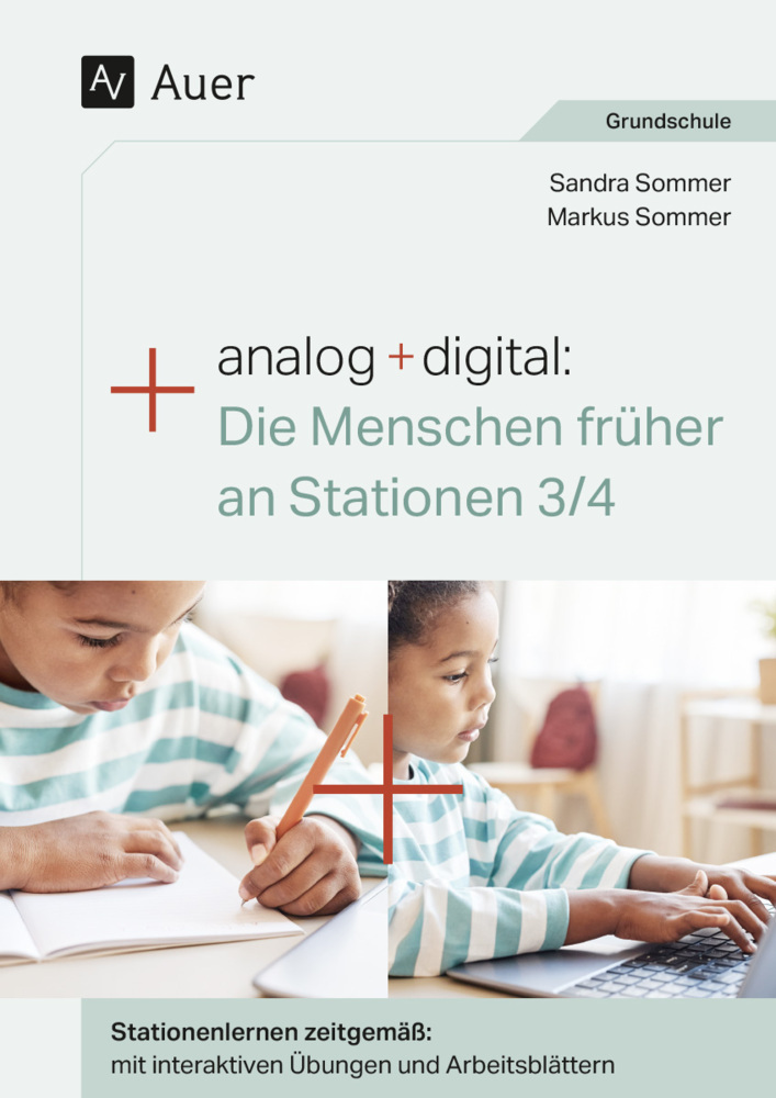 Analog + digital: Die Menschen früher an Stationen main product photo
