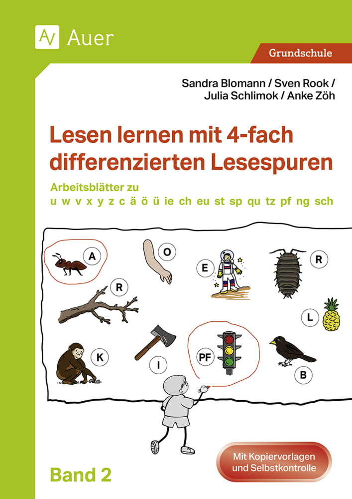 Lesen lernen mit 4-fach differenzierten Lesespuren main product photo
