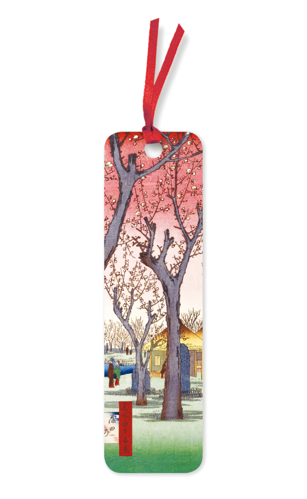 10er-Verpackungseinheit Lesezeichen: Utagawa Hiroshige, Pflaumengarten main product photo