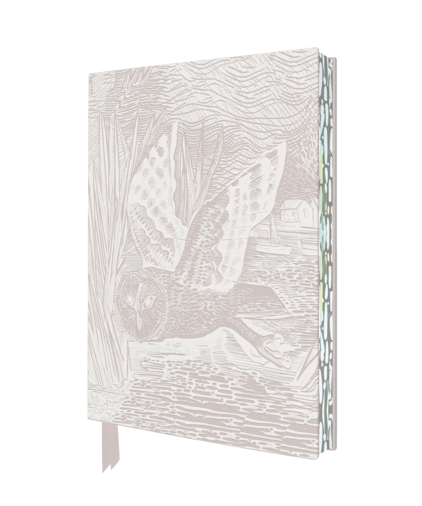 Exquisit Premium Notizbuch DIN A5: Angela Harding, Sumpfeule main product photo