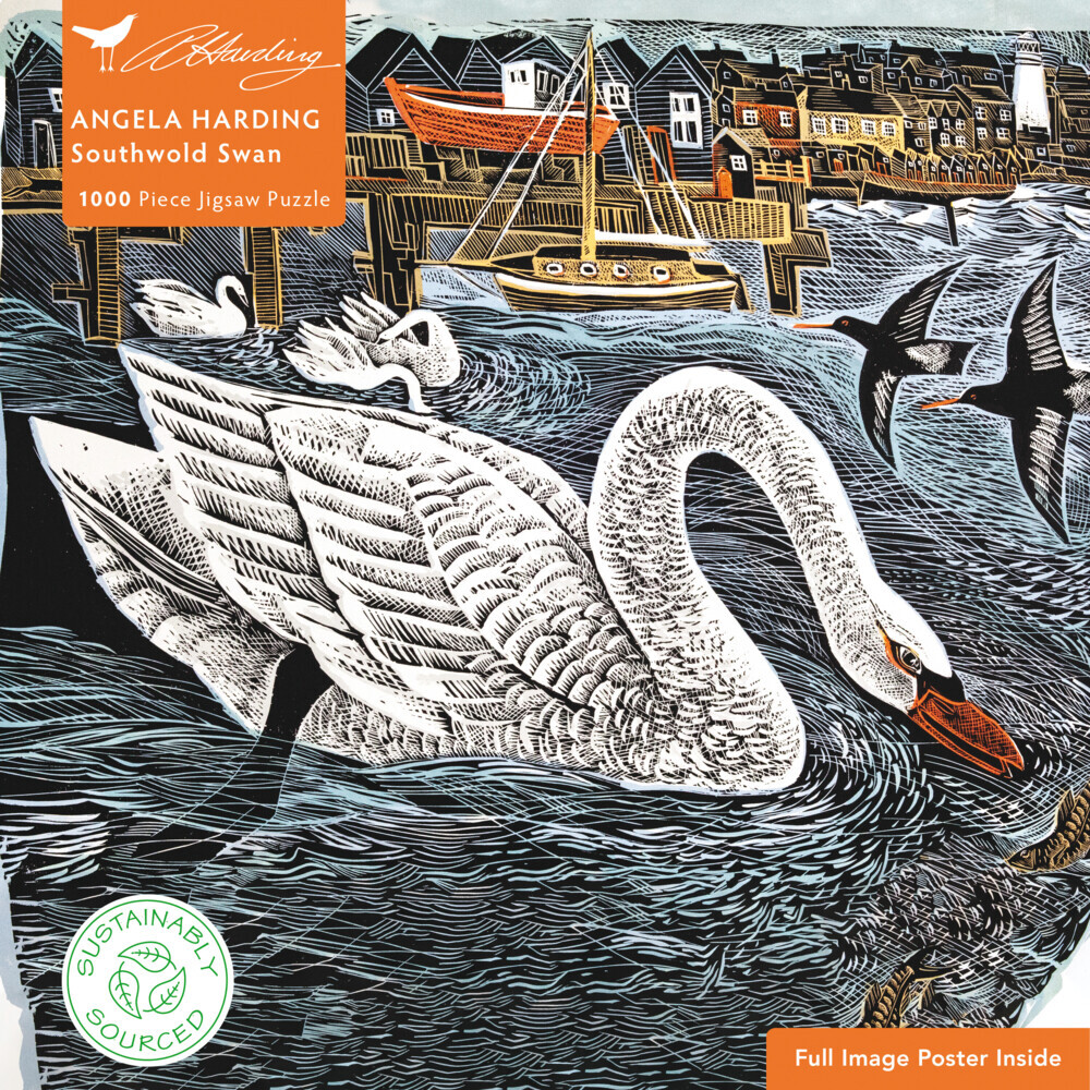 Puzzle - Angela Harding, Schwan in Southwold main product photo