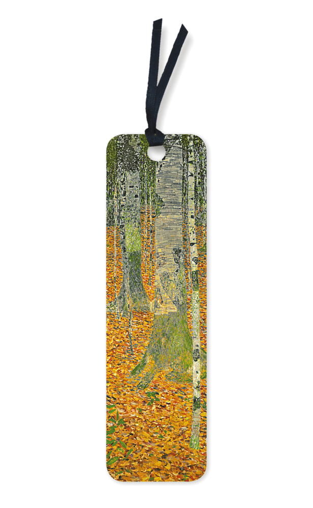 10er-Verpackungseinheit Lesezeichen: Gustav Klimt, Der Birkenwald main product photo