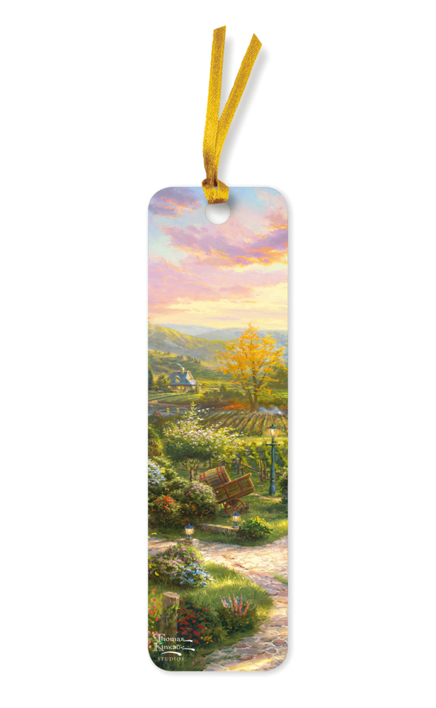 10er-Verpackungseinheit Lesezeichen: Thomas Kinkade, In den Weinbergen main product photo
