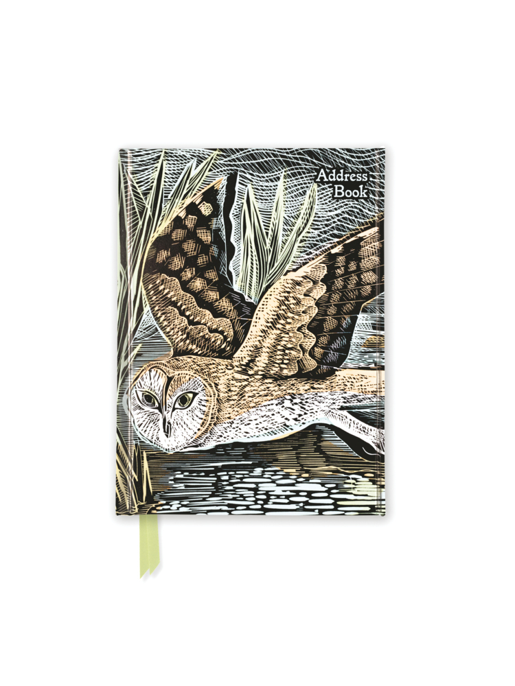 Adressbuch DIN A5: Angela Harding, Sumpfeule main product photo