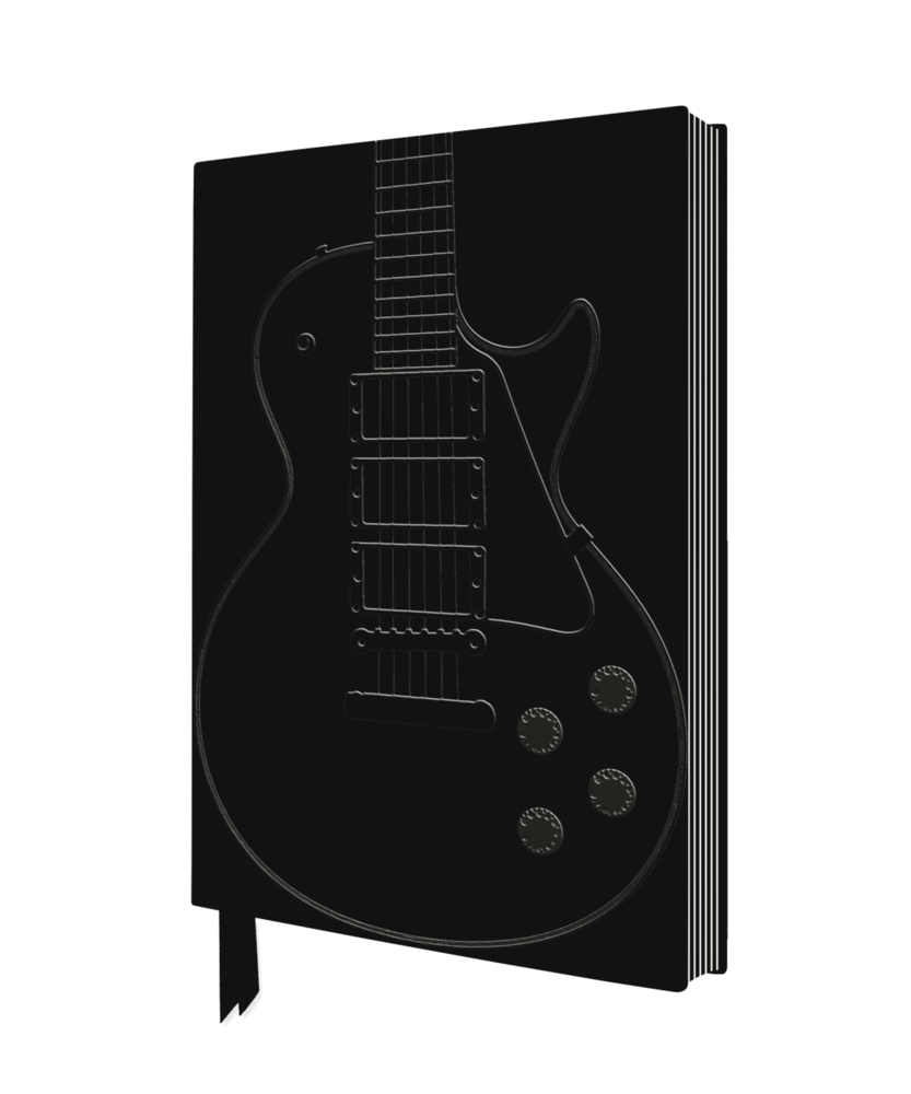 Exquisit Premium Notizbuch DIN A5: Gibson Les Paul, Black Guitar main product photo