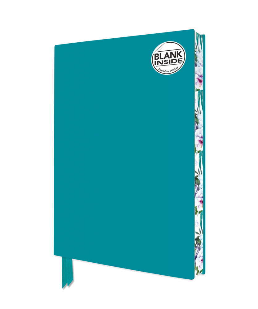 Exquisit Notizbuch ohne Linien DIN A5: Farbe Türkis main product photo