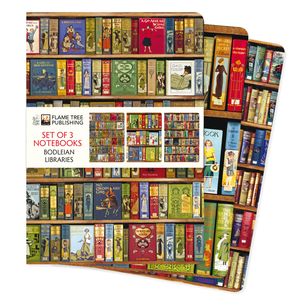 Dreier Set DIN-A5-Format-Notizbücher: Bodleian Libraries main product photo