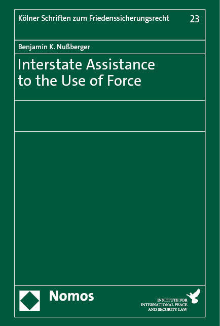 Interstate Assistance to the Use of Force main product photo