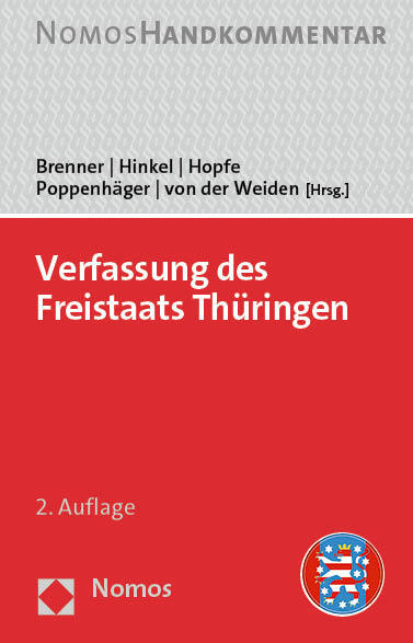 Verfassung des Freistaats Thüringen main product photo